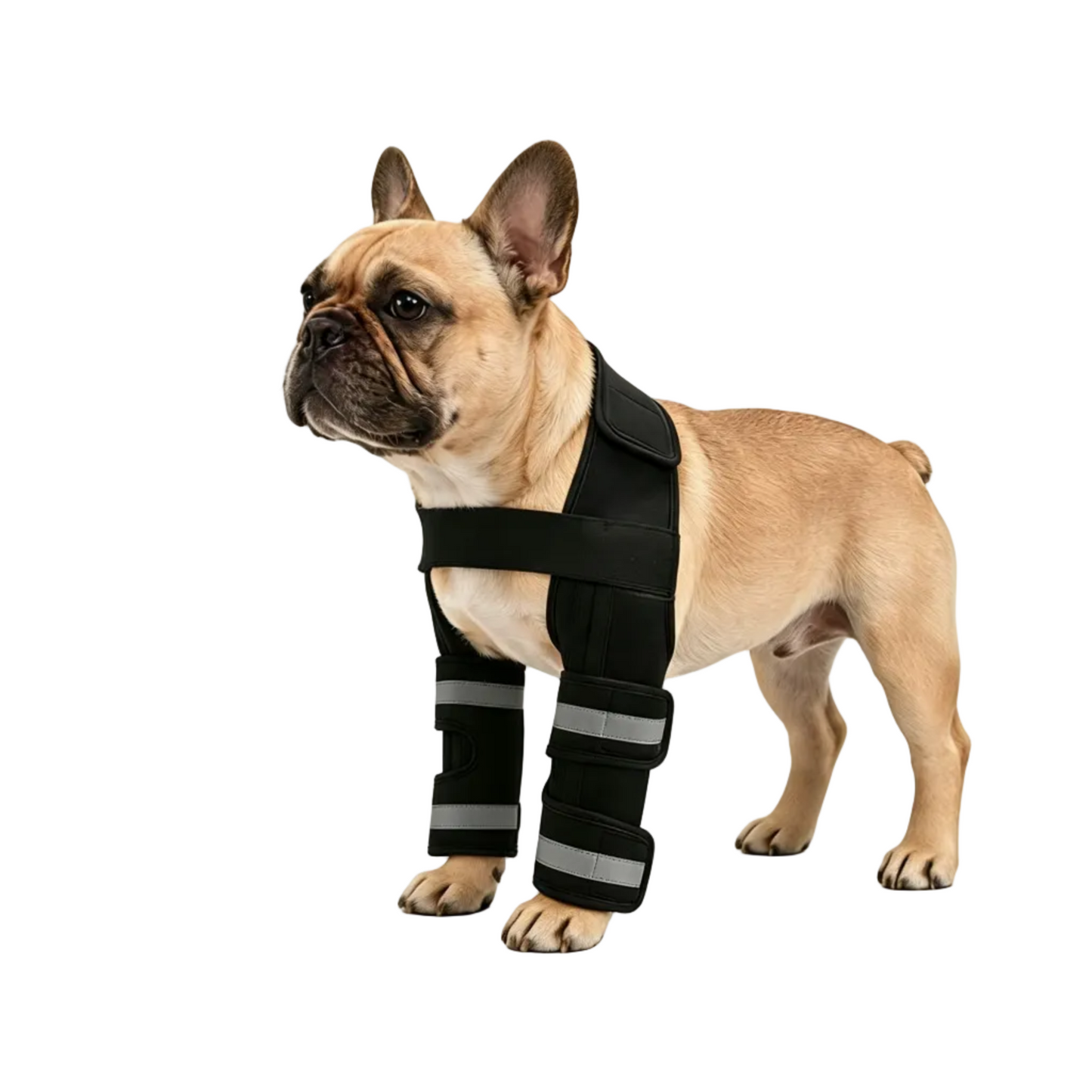 Hunde Kniebandage Doppelorthese – Stützschiene für beide Beine zur Rehabilitation