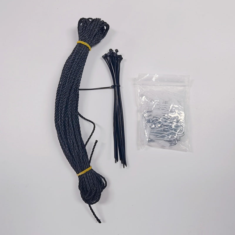 Katzennetz für Balkon 3 × 4 m – Robustes Schutznetz aus Nylon.