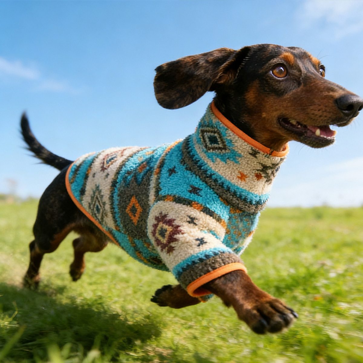 Dackel Pullover Maßanfertigung Stretch-Fleece Auch für alle Hunderassen
