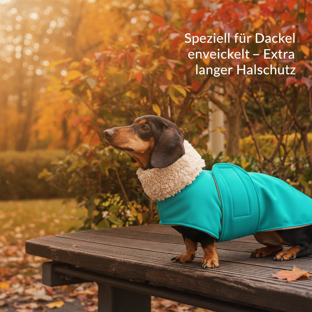 Dackel Wintermantel – Maßgefertigte Wärme für deinen Dackel