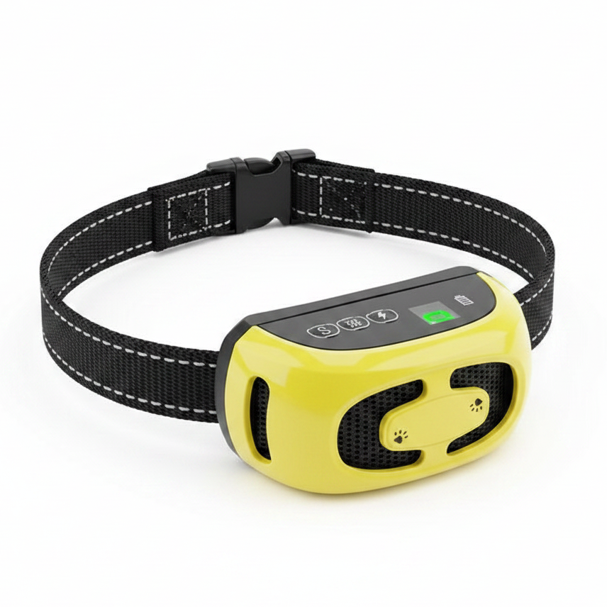 Anti Bell Halsband für Hunde – Automatisch, Sicher & Wiederaufladbar