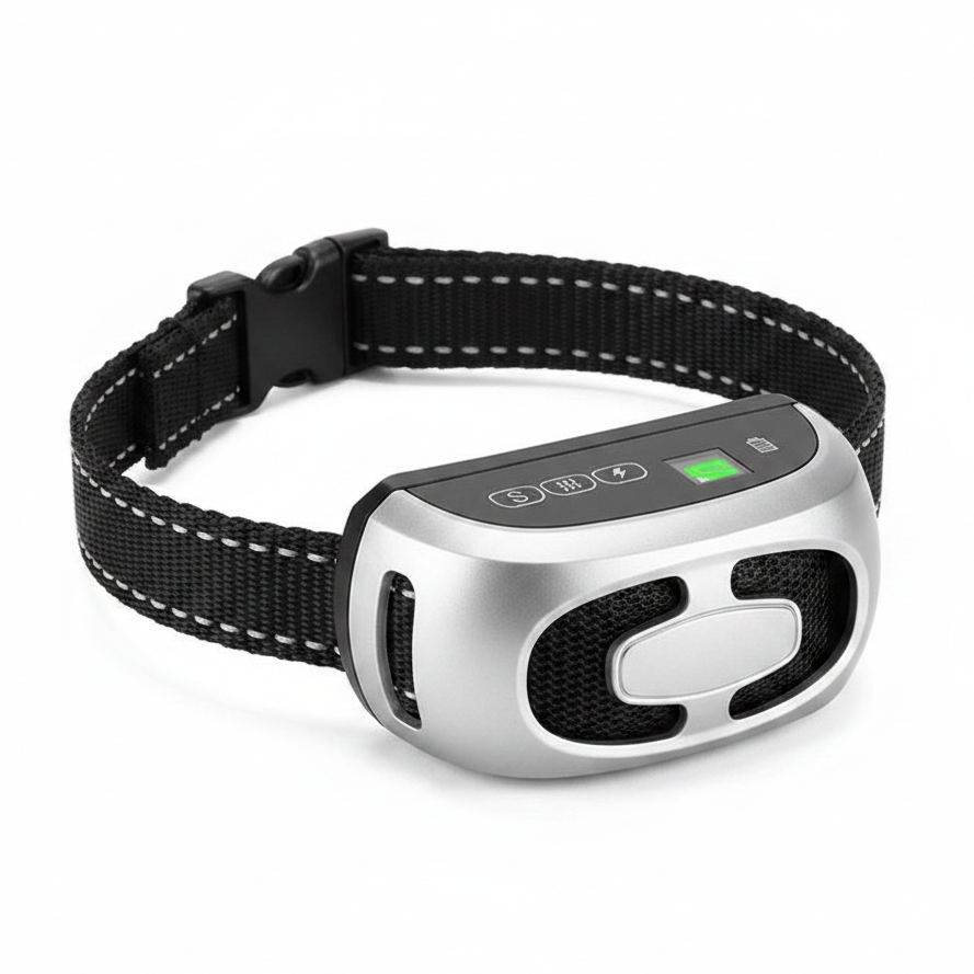 Anti Bell Halsband für Hunde – Automatisch, Sicher & Wiederaufladbar
