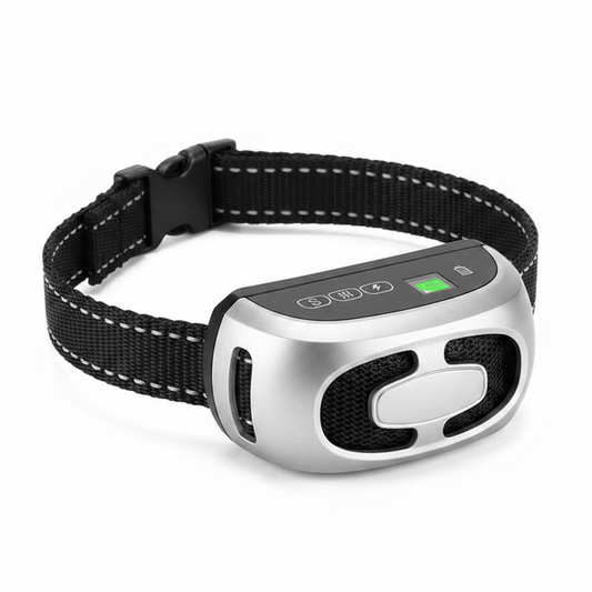 Anti Bell Halsband für Hunde – Automatisch, Sicher & Wiederaufladbar