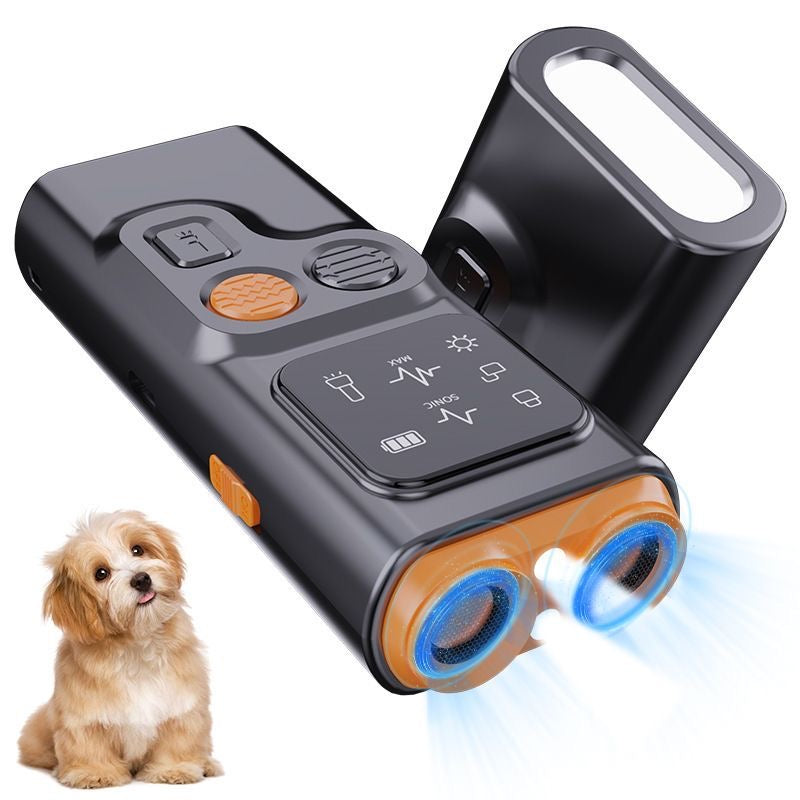 Hundeabschreckung Ultraschall – 3-in-1 Schutzgerät mit LED, USB-C aufladbar