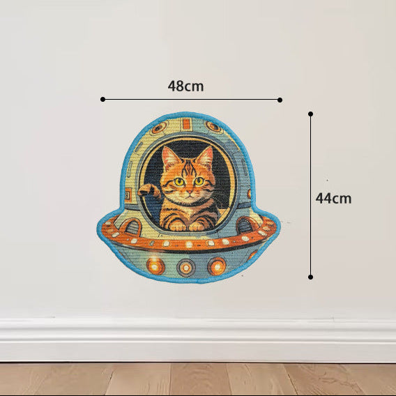 Katzen Kratzbrett Kratzwand – 6 Designs aus Sisal | Wandmontage.
