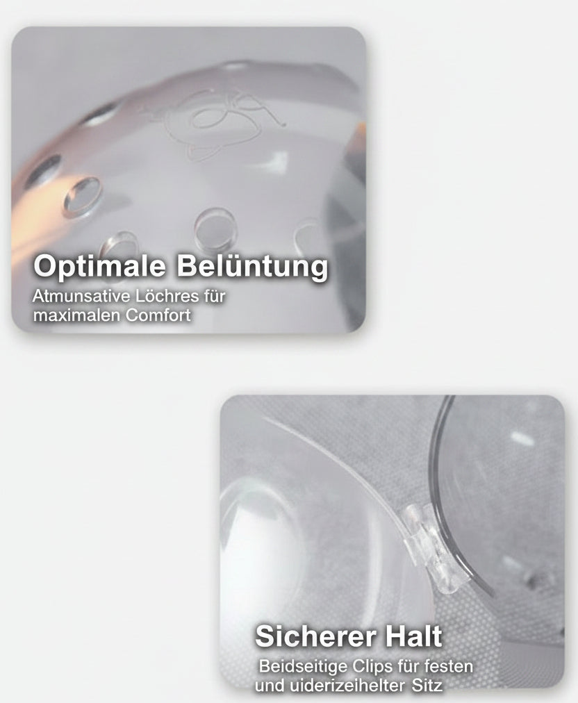 Halskrause Katze transparent Kugelform 360° Belüftung | Beiß & Wundschutz.