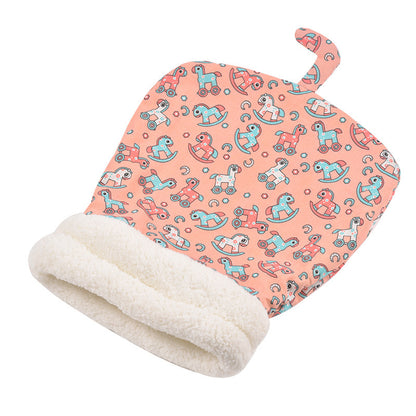 Katzenschlafsack – Warmer Schlafsack für Katzen mit Plüschfutter.