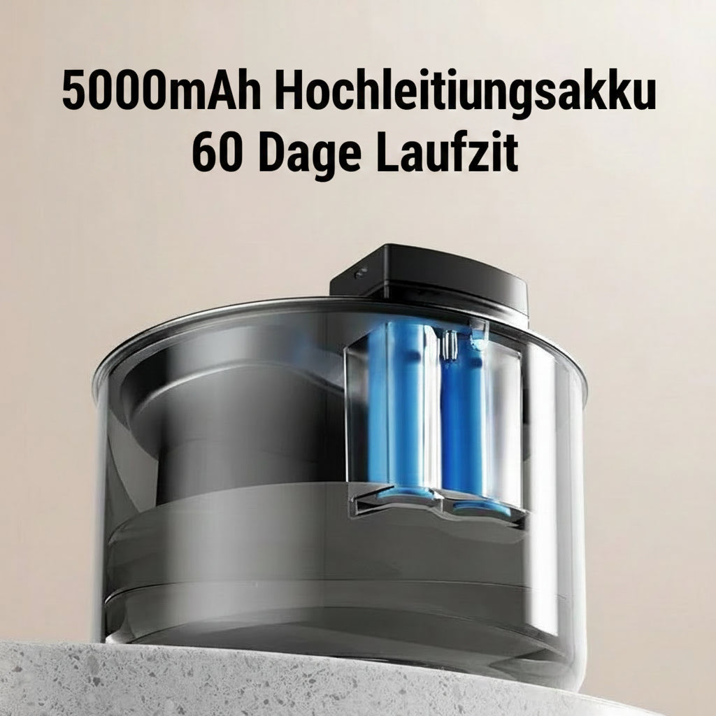 Katzenbrunnen Automatisch mit UV-Sterilisation 3L Wasserbrunnen für Katzen.