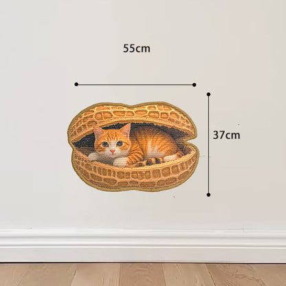 Katzen Kratzbrett Kratzwand – 6 Designs aus Sisal | Wandmontage.