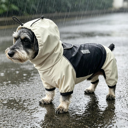 Maßgeschneiderte Hunde-Regenbekleidung – Passend für jede Statur