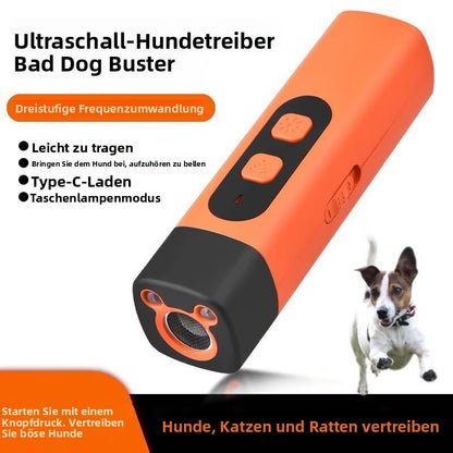 Hundefreundliches Anti-Bell Ultraschall Gerät BellSchutz.
