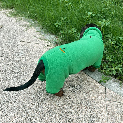 Maßgeschneiderter Hunde-Overall aus Premium-Fleece – Für alle Hunderassen