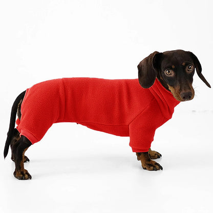 Maßgeschneiderter Hunde-Overall aus Premium-Fleece – Für alle Hunderassen
