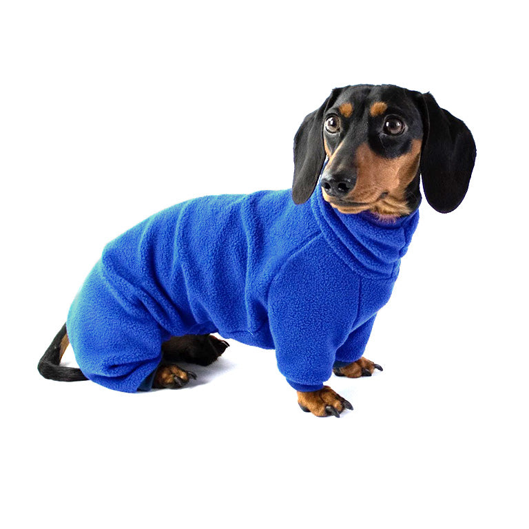 Maßgeschneiderter Hunde-Overall aus Premium-Fleece – Für alle Hunderassen
