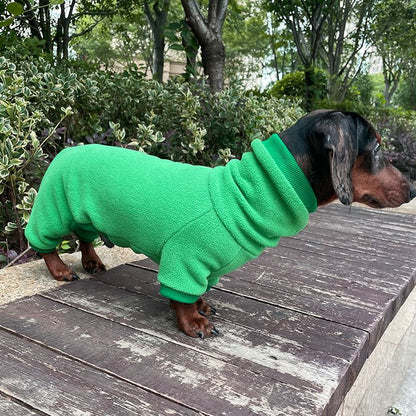 Maßgeschneiderter Hunde-Overall aus Premium-Fleece – Für alle Hunderassen