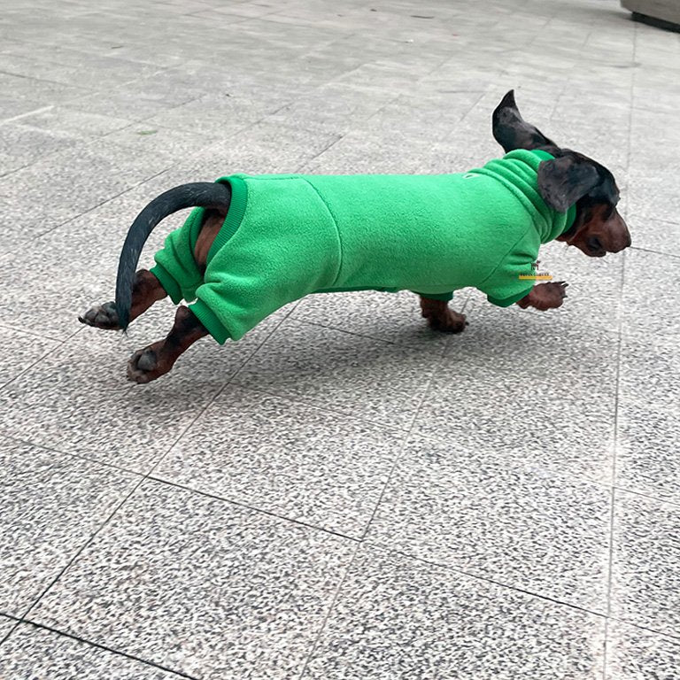 Maßgeschneiderter Hunde-Overall aus Premium-Fleece – Für alle Hunderassen