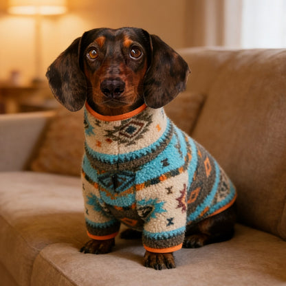 Dackel Pullover Maßanfertigung Stretch-Fleece Auch für alle Hunderassen